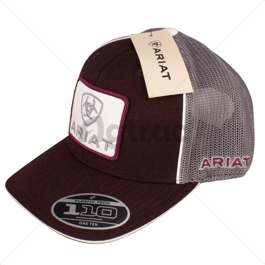 Gorra Ariat Work Color Tinto con Parche Cuadrado Frontal (A300004809)