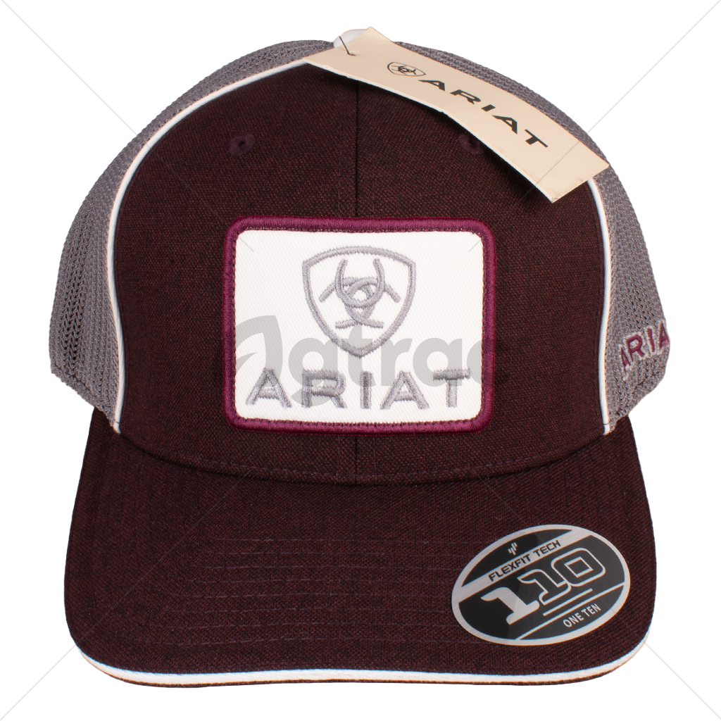 Gorra Ariat Work Color Tinto con Parche Cuadrado Frontal (A300004809)