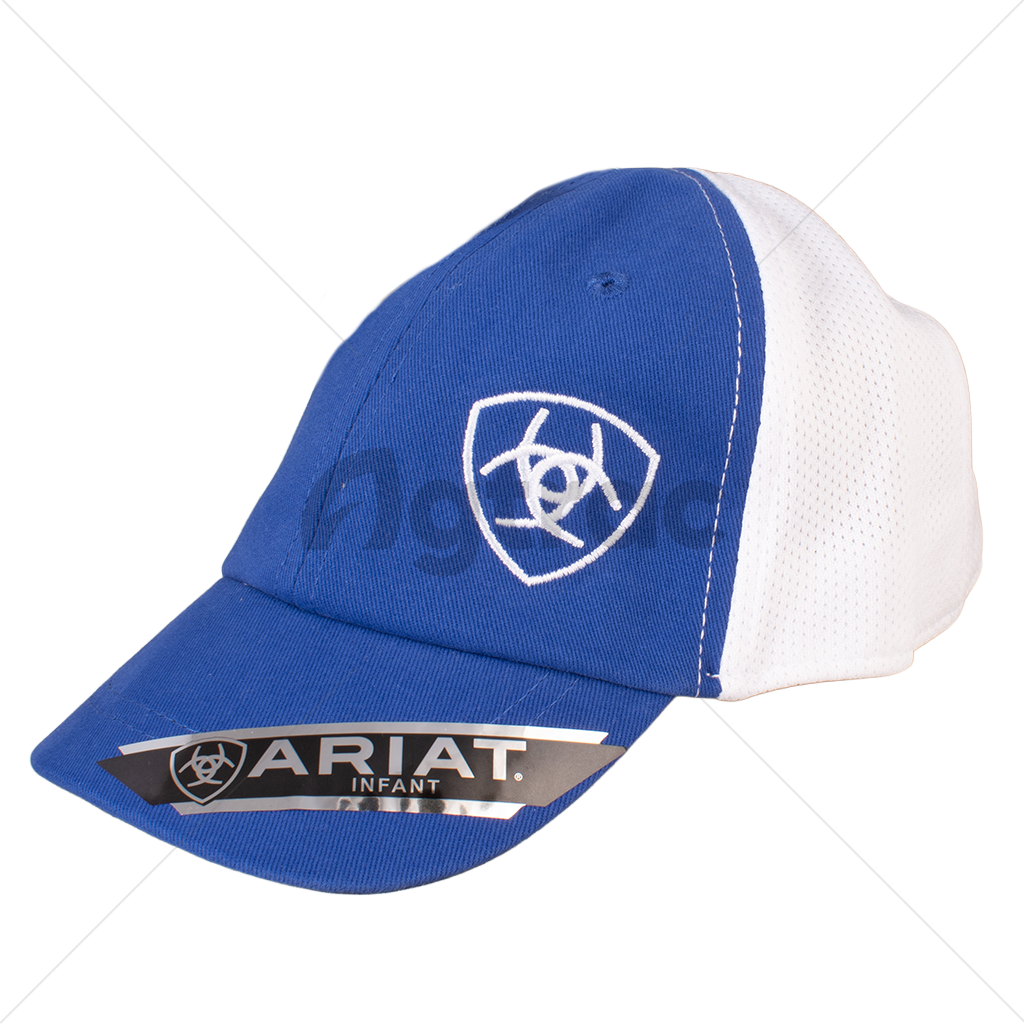 Gorra Ariat Work Color Azul con Blanco (A300008227)
