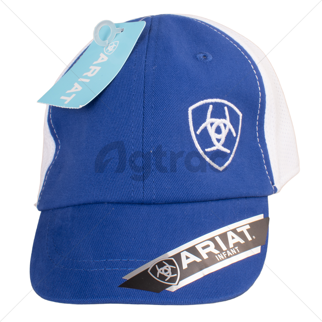 Gorra Ariat Work Color Azul con Blanco (A300008227)