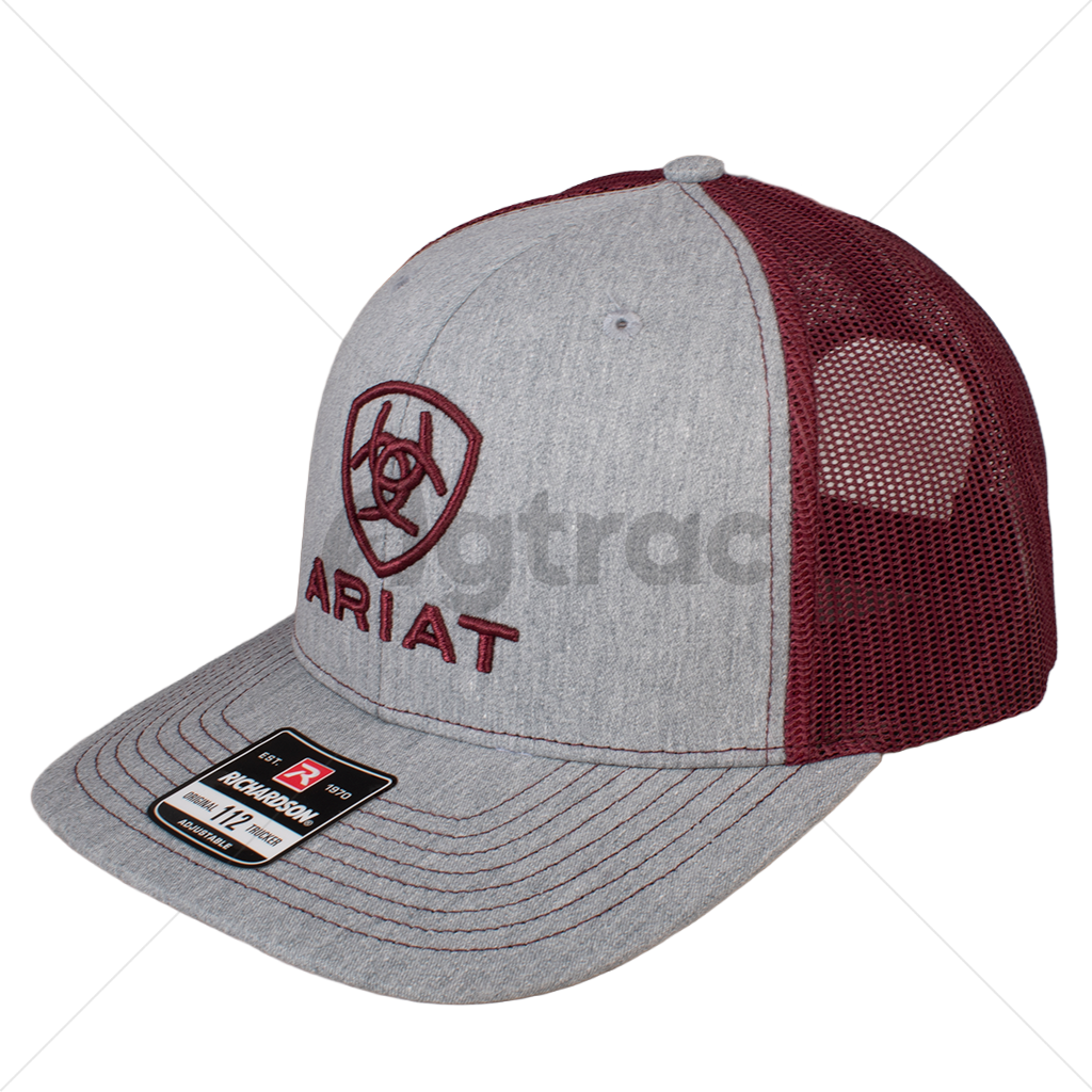 Gorra Ariat Work Color Gris con Tinto (A300012009)