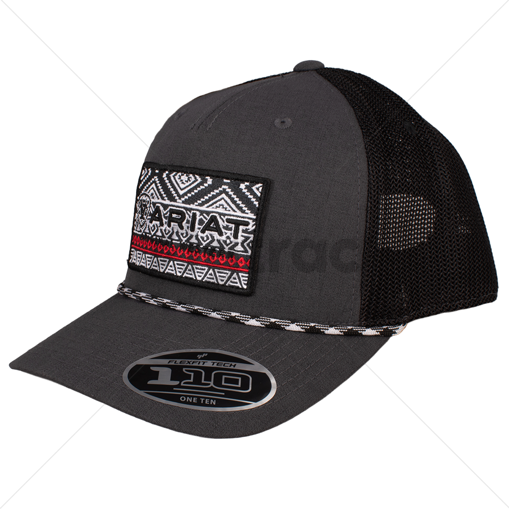 Gorra Ariat Gris Southwest Rope Flexfit 110 (A300064906)