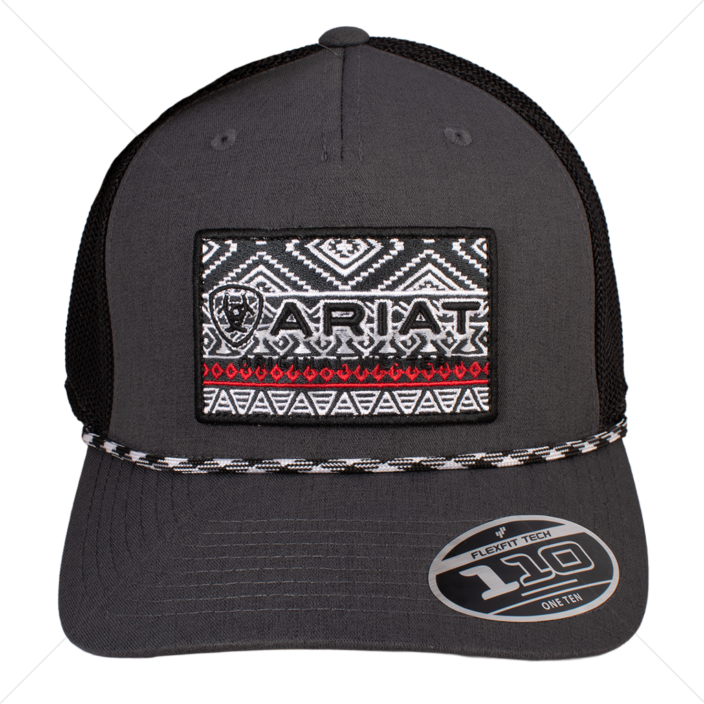 Gorra Ariat Gris Southwest Rope Flexfit 110 (A300064906)