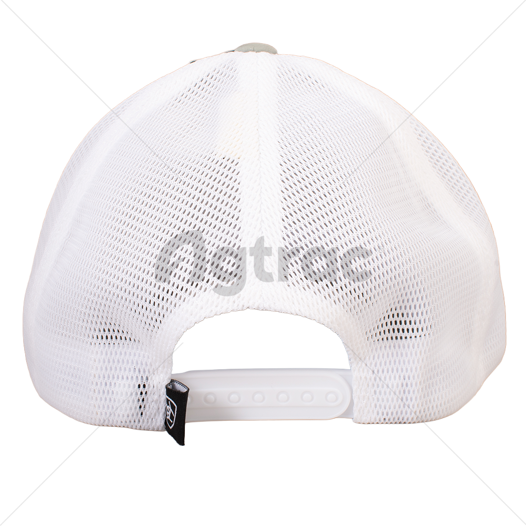 Gorra Ariat Flexfit 110 para Hombre Color Gris con Blanco (A300065306)