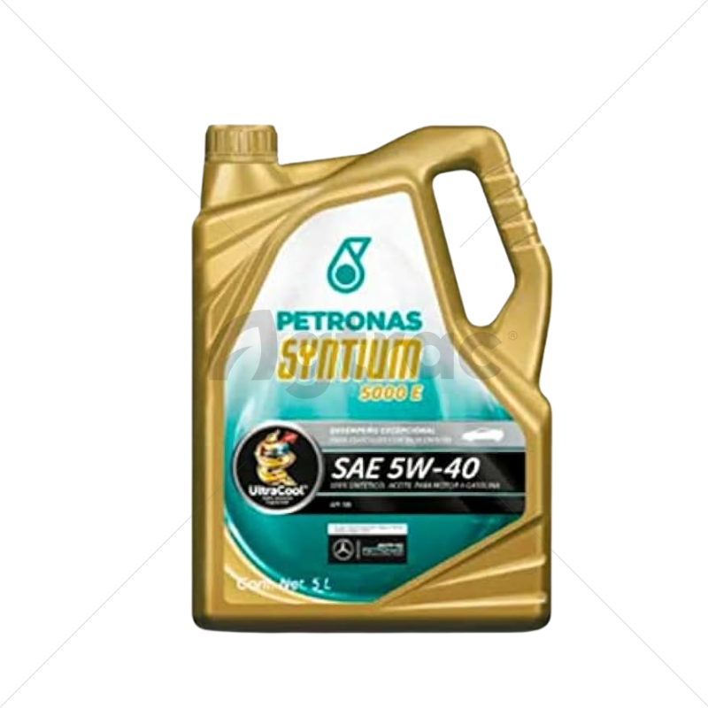 ACEITE PETRONAS SYNTIUM 5W-40, 5000, DE 5 LITROS PARA MOTOR A GASOLINA (18155015)