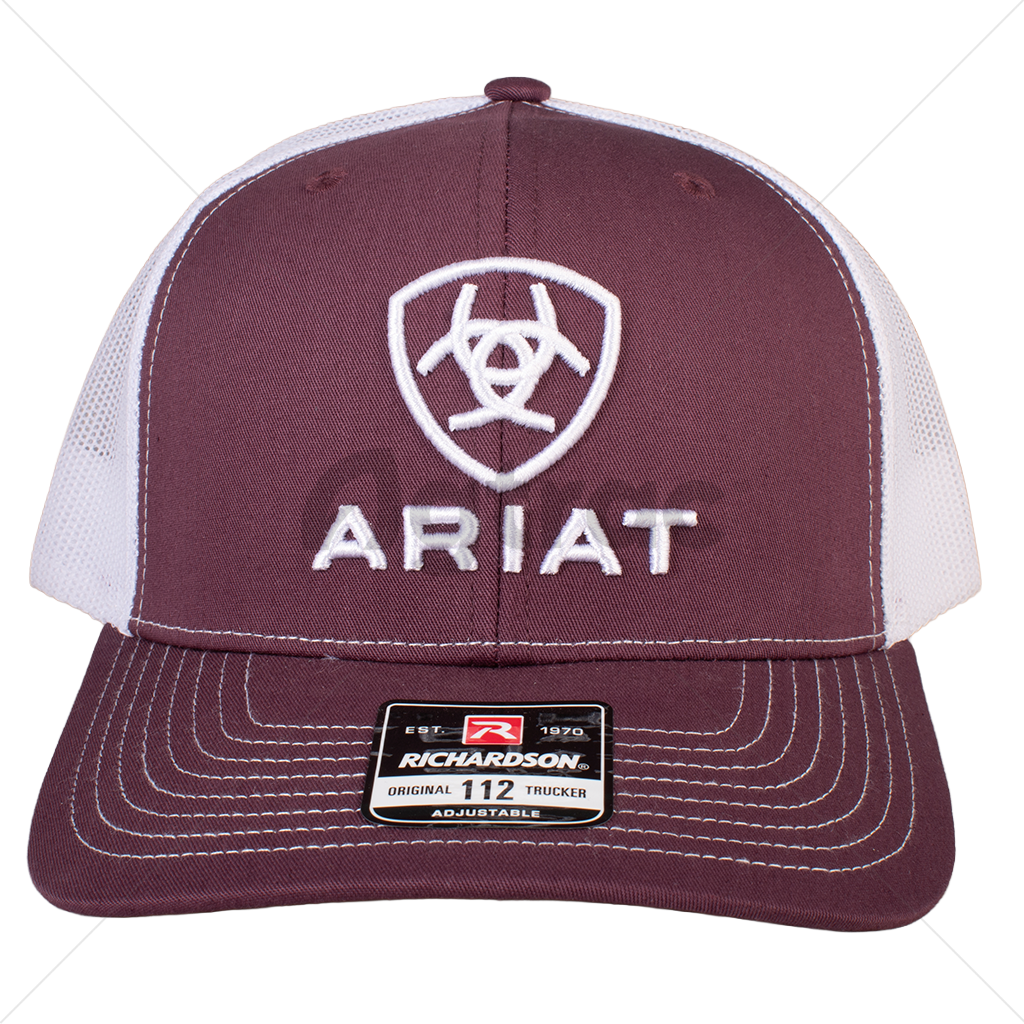 Gorra Ariat Work Color tinto con blanco (A300012609)