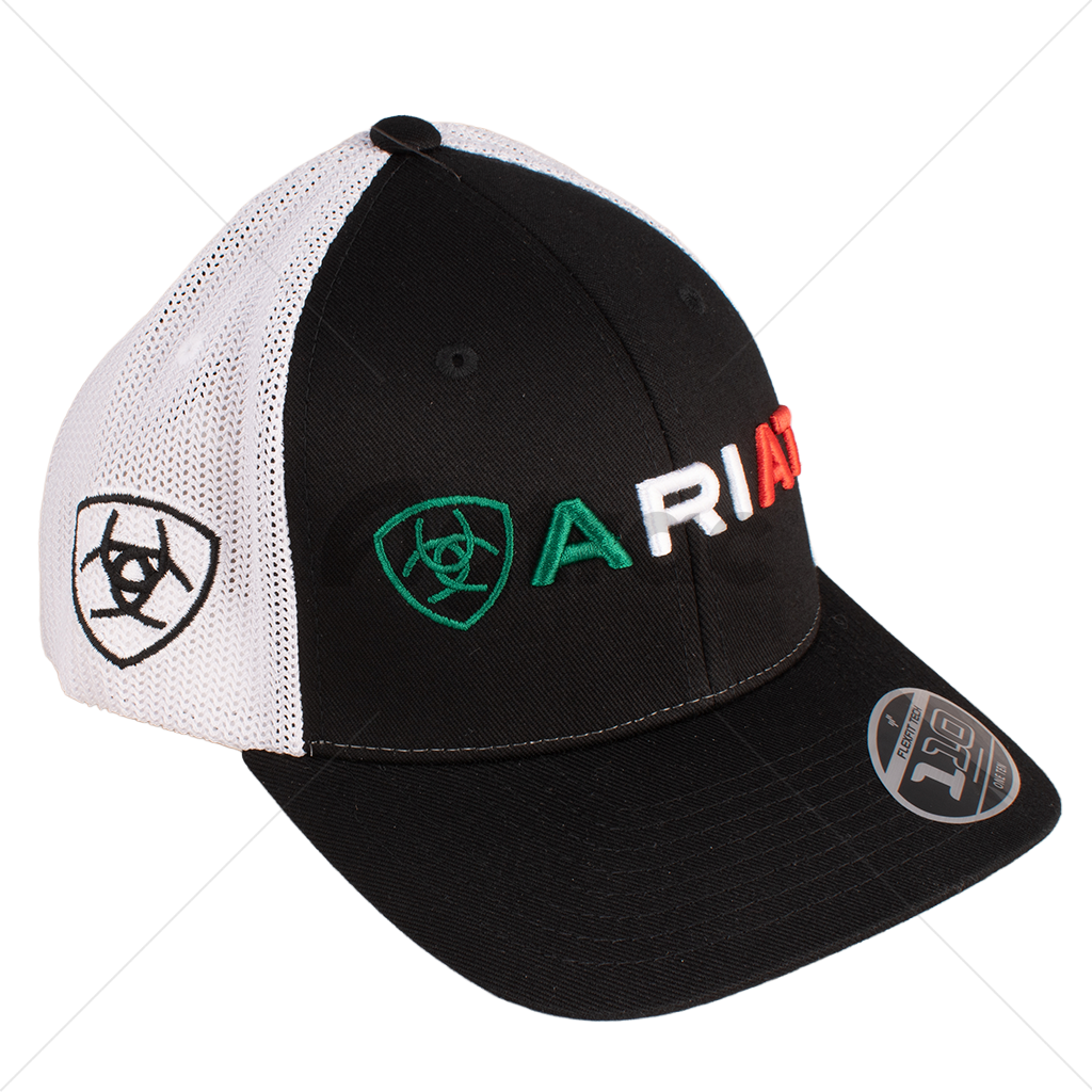 Gorra Ariat Work Color negro con blanco (A300013901)