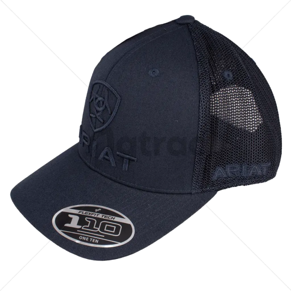 Gorra Ariat Flexfit 110 Azul con Logo Bordado (A300063903)