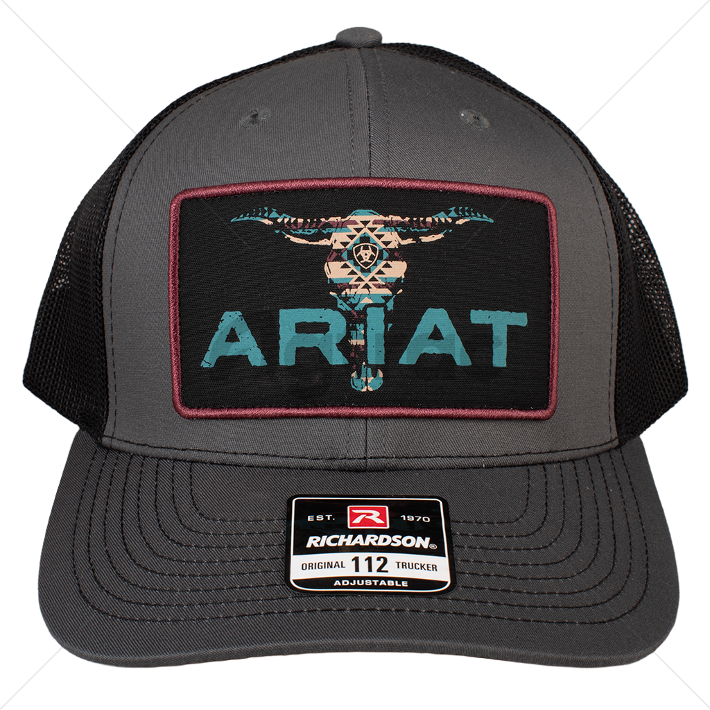 Gorra Ariat Work Color Gris (A300085907)