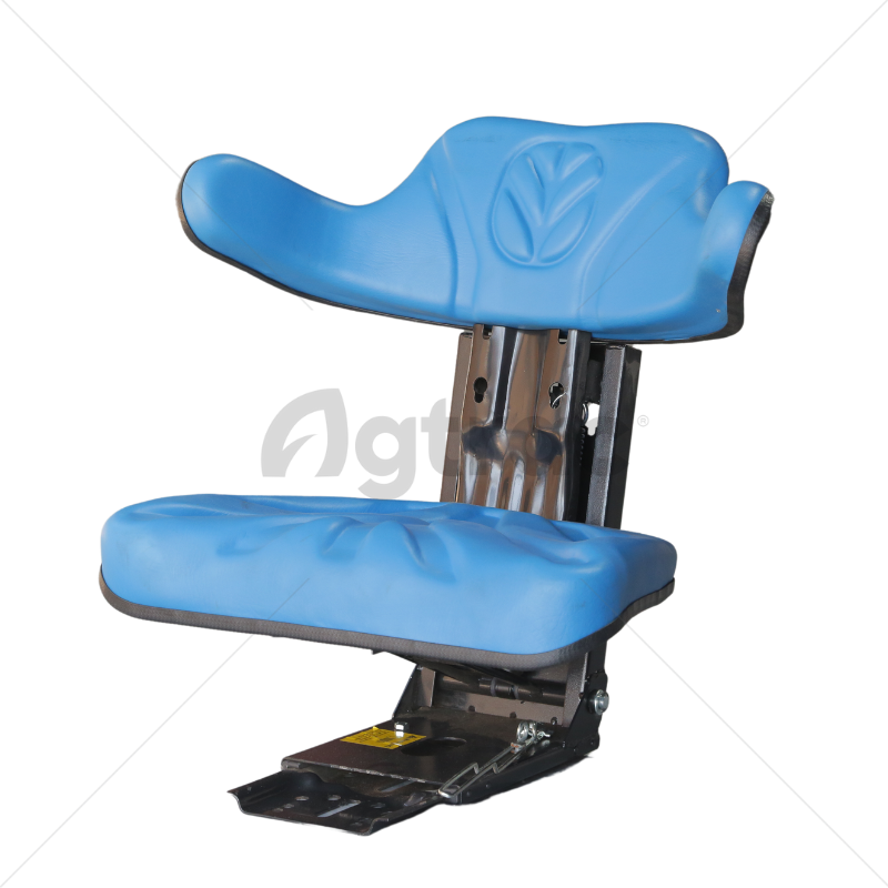 ASIENTO AZUL CON CODERA PARA TRACTOR NEW HOLLAND (PM110-CNHGV)