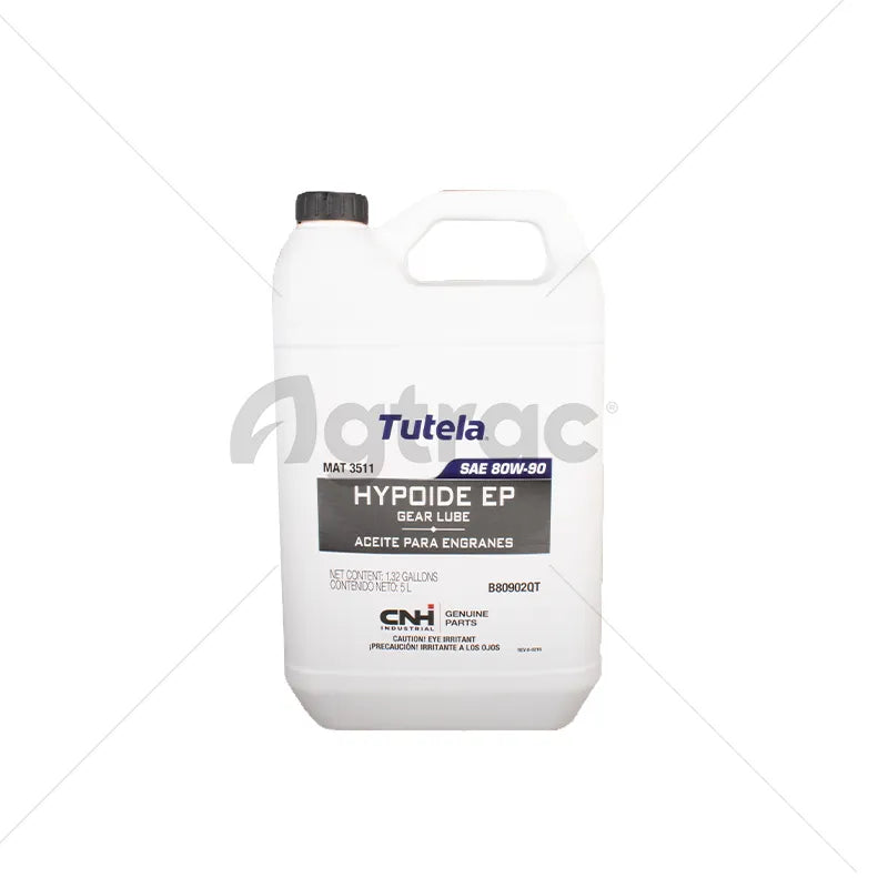 ACEITE PARA ENGRANES MARCA TUTELA HYPOIDE EP | SAE 80W-90 DE 5 LITROS (B80902)