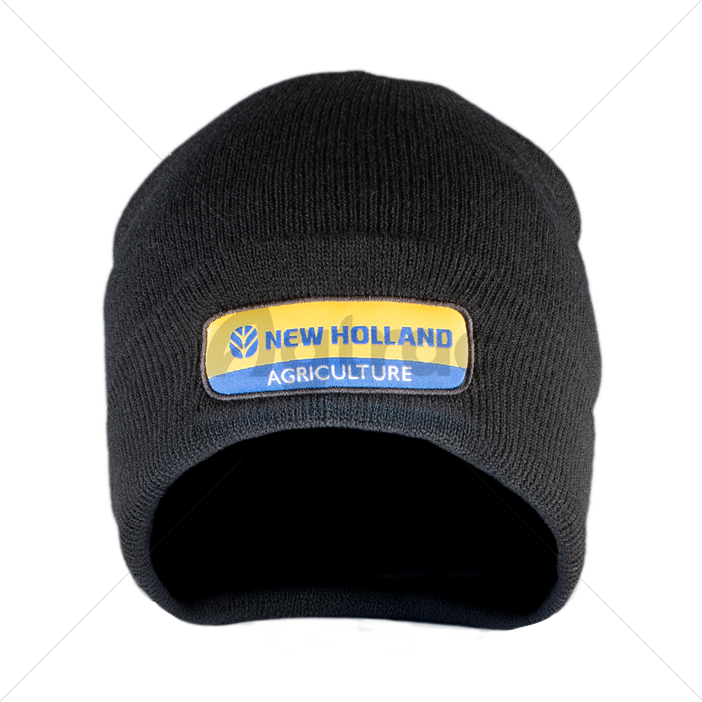 GORRA DE TEMPORADA COLOR NEGRO MARCA NEW HOLLAND (PRONH306)